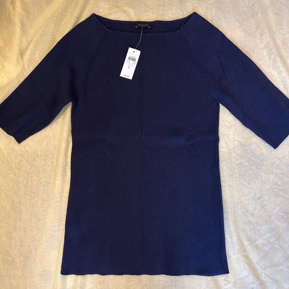Navy blue sweater
